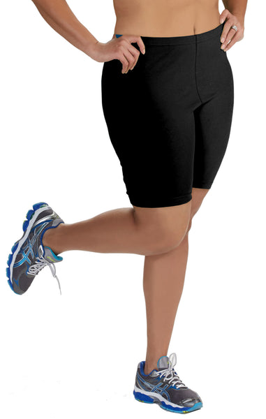 Womens Plus Size Bike Shorts - Shorts, Theatricals TH5137W